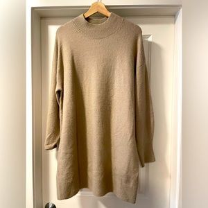 & Other Stories Tan Sweater dress Size M